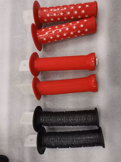 양측 잠금 훈련 산악 장비 자전거 미끄럼 방지 핸들 바 그립 커버 사이클링 고무 바이스