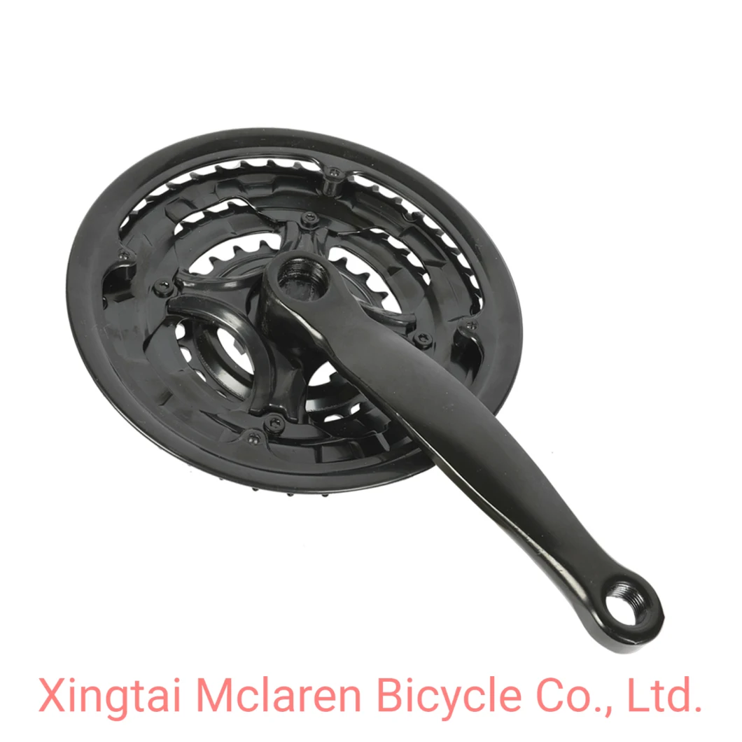 Steel Bicycle Spare Parts Bike Crankset Chainwheel W/Crank