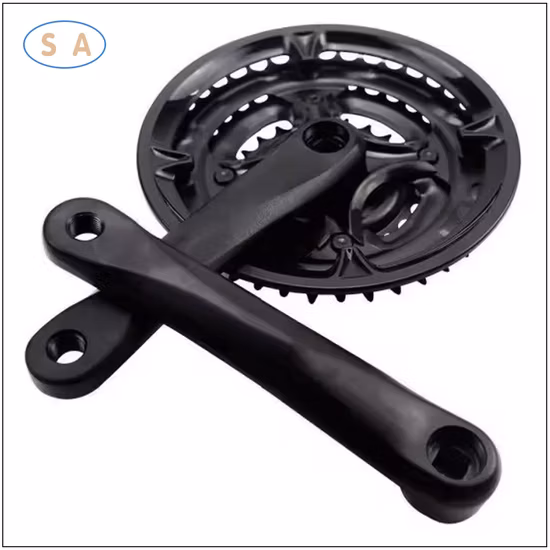 알루미늄 합금 자전거 크랭크 MTB 자전거 크랭크 셋 (낮은 자전거 크랭크 셋 170mm 32t 34t 36t 38t 플레이트 포함)