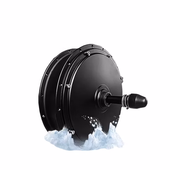 Lunyee 전기 자전거 8'' 지방 타이어 48V 1000W 60km/H BLDC 전기 자전거 전자 스쿠터 휠 허브 모터